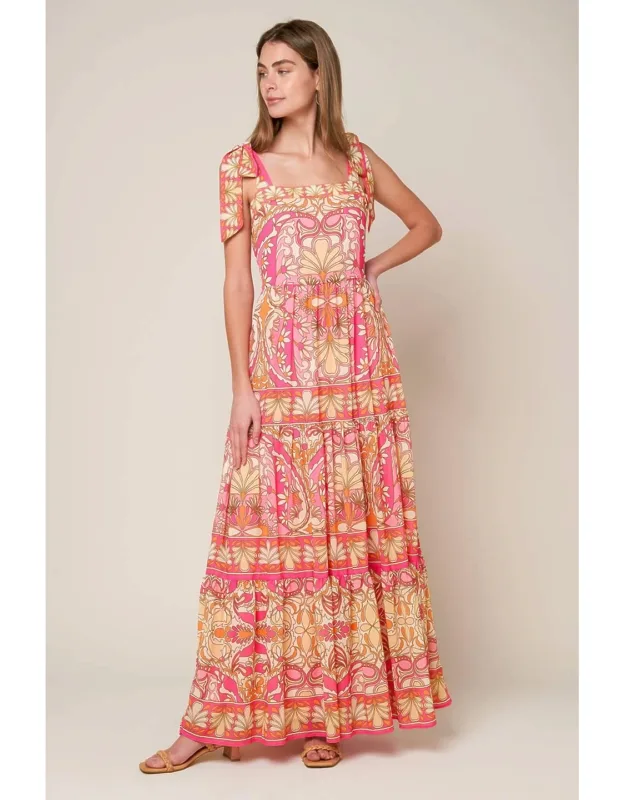 Impressive Flirt Woven Maxi Dress