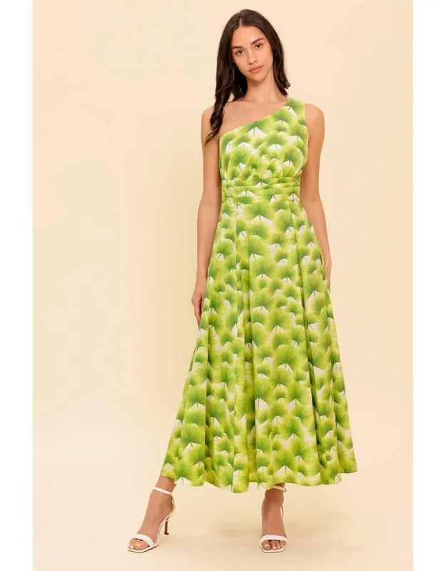 Garden Woven Midi Dress