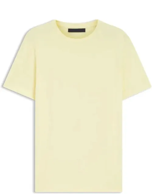 T-shirt In Cotton And Silk