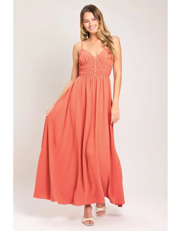 Blossom Woven Maxi Dress