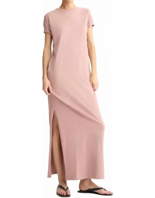Hubert Short Sleeve Maxi Dress