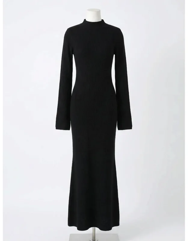 Mesh Sweater Dress