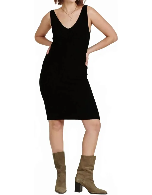 Rib Mini Dress
