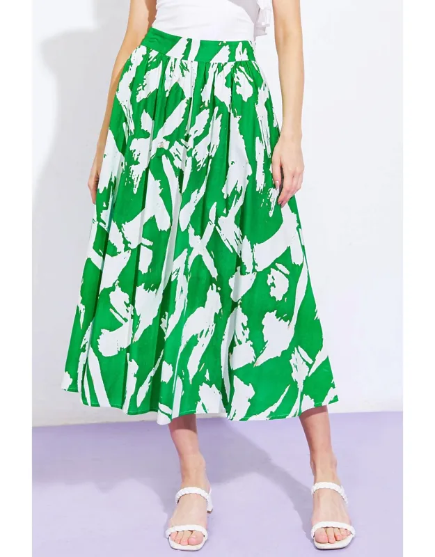 Happy To Be Here Woven Skirt