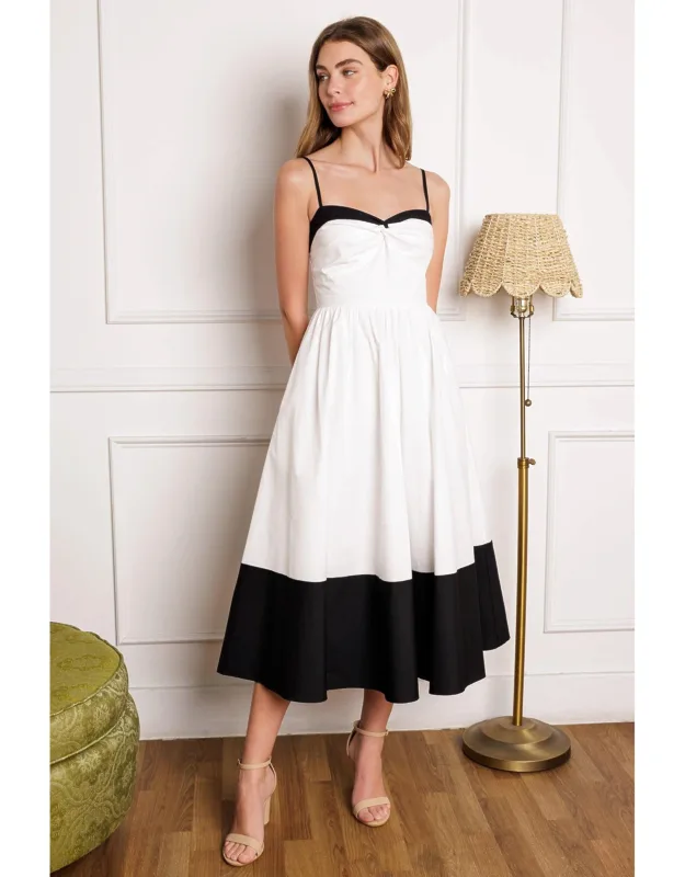 Island Heartbeat Woven Midi Dress