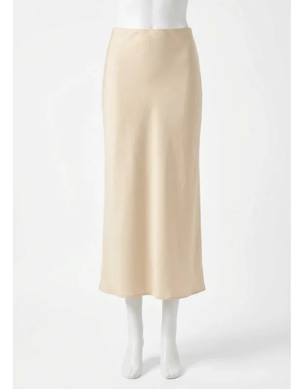 Europa Poly Sheen Skirt