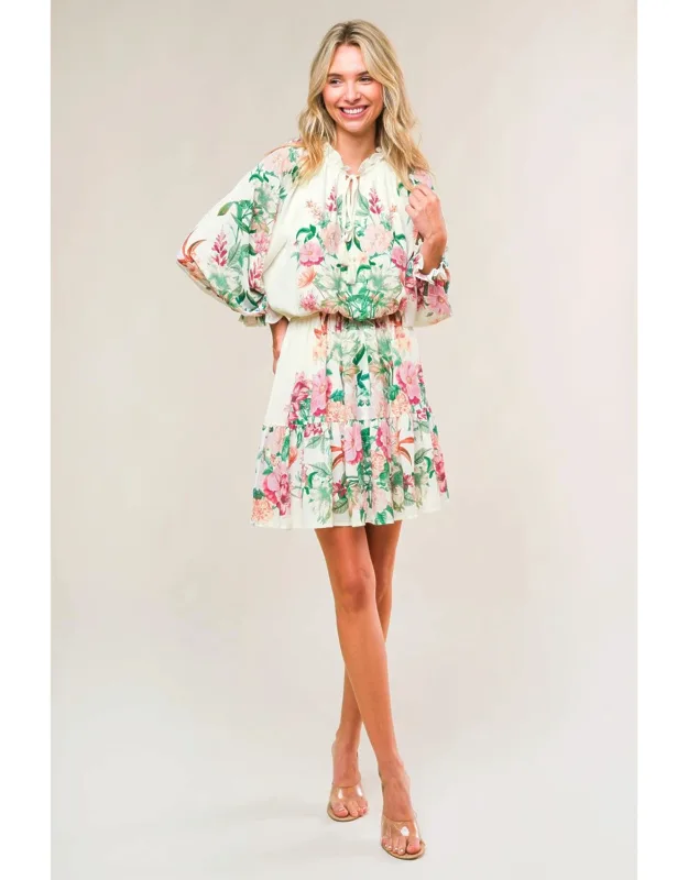 Happiest Here Woven Mini Dress