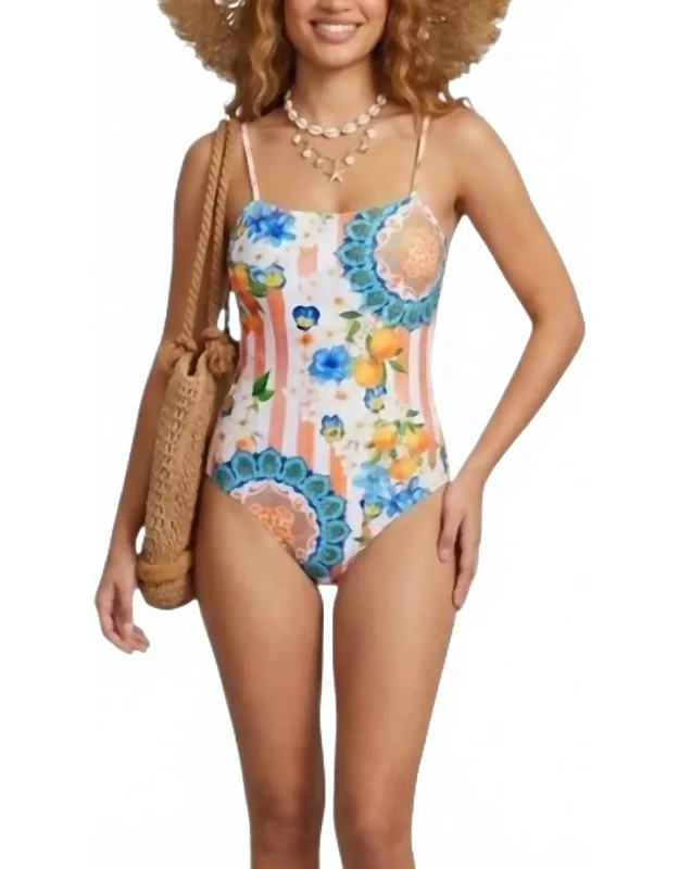 Citrus One Piece Swimsuit