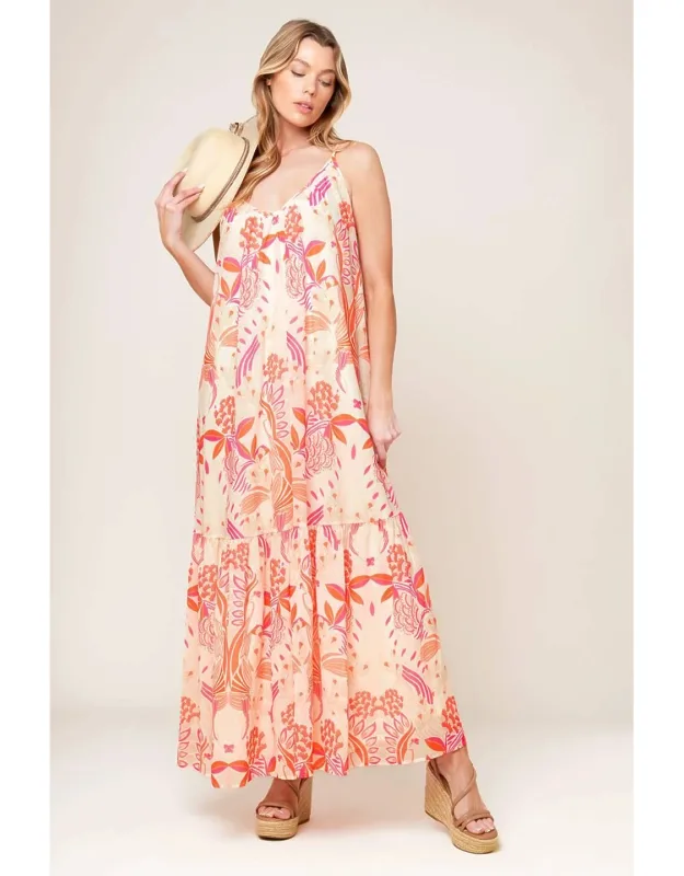Secret Garden Woven Maxi Dress