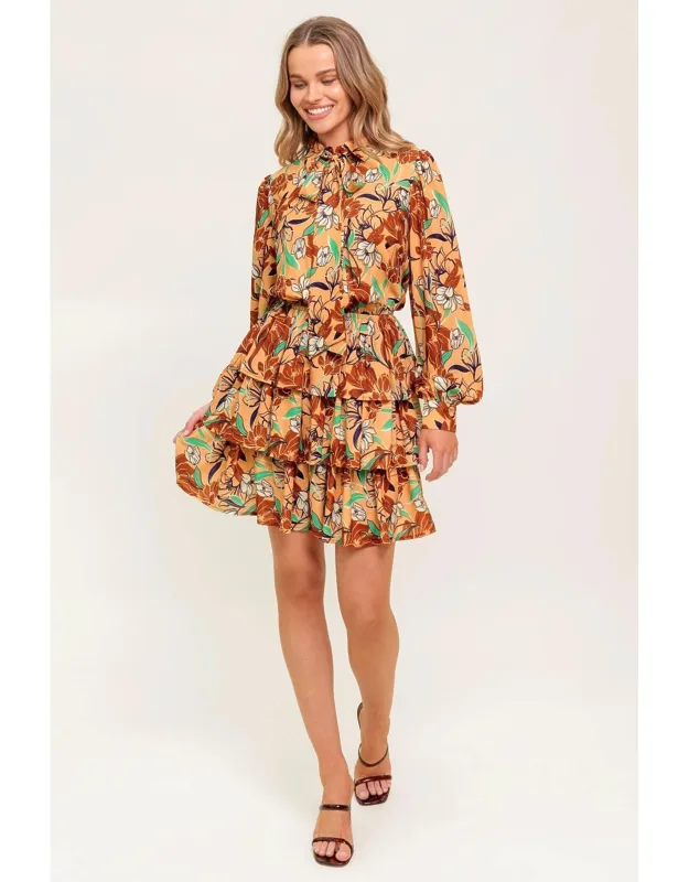 Secret Crush Woven Mini Dress
