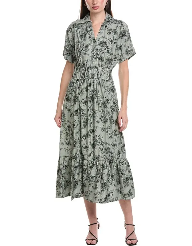 Printed Stone Maxi Dress