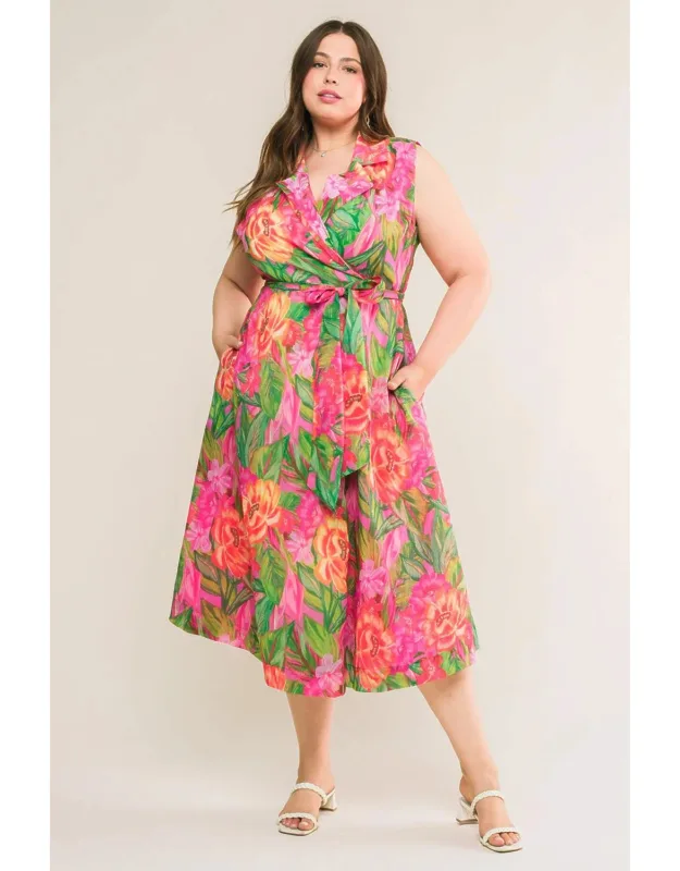 Everyday Dreams Woven Midi Dress
