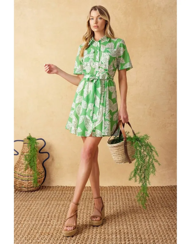Mystery Of The Night Woven Mini Dress