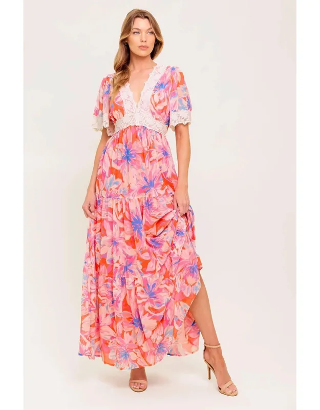 Bloom Woven Maxi Dress