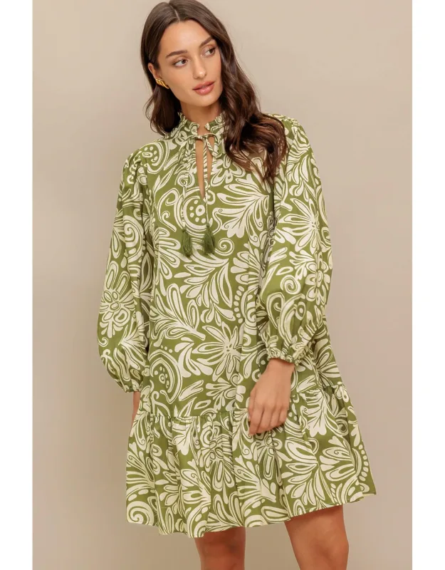 Florence Flair Woven Mini Dress