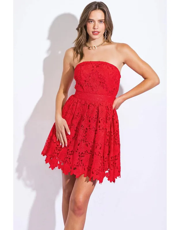 Rhythm Of The Night Woven Mini Dress