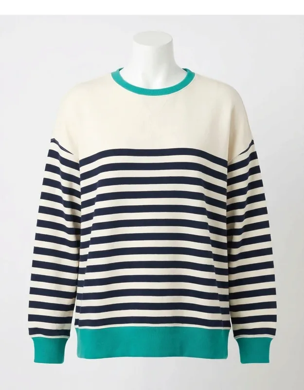 Layer Up Stripe Sweatshirt