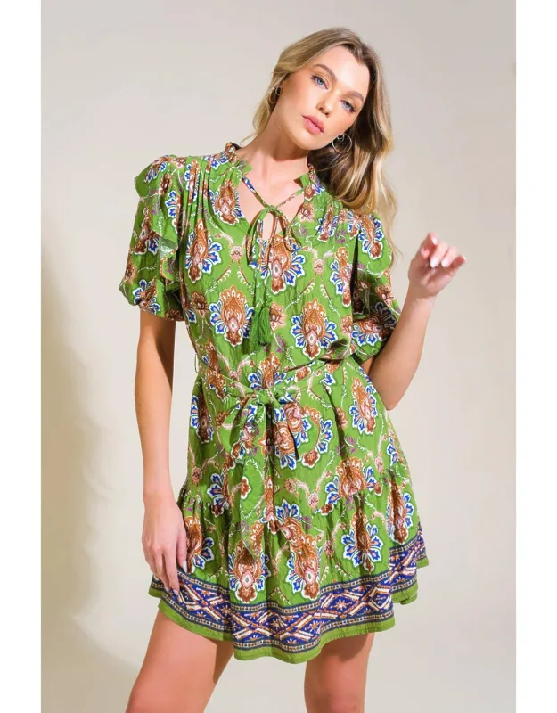 Serenity Woven Mini Dress