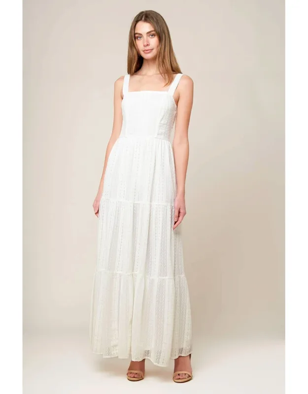After The Rain Lace Maxi Dress