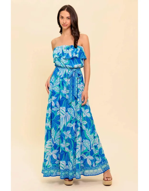 Manhattan Romance Woven Maxi Dress