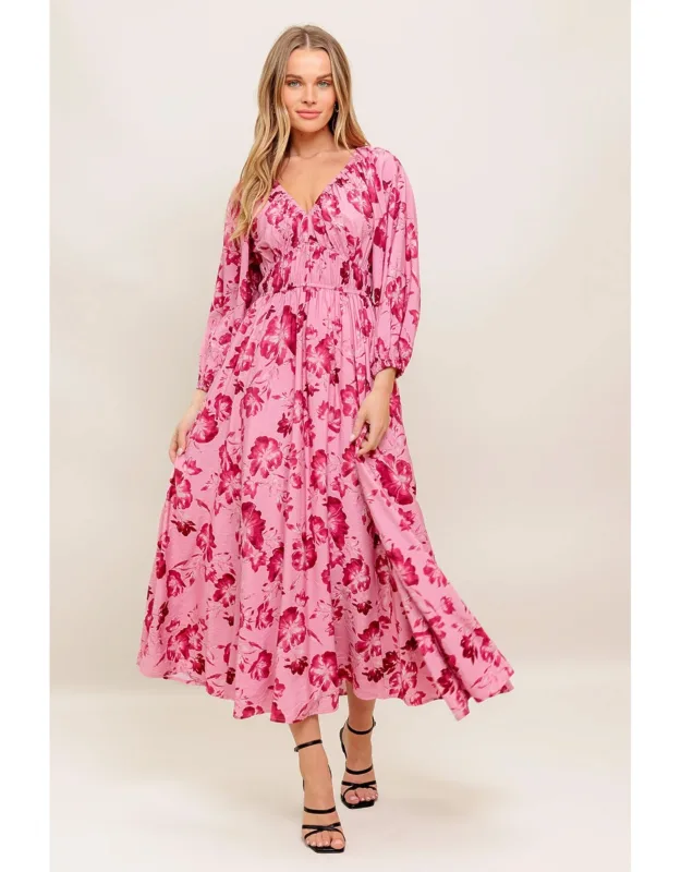 Honey Bun Woven Midi Dress