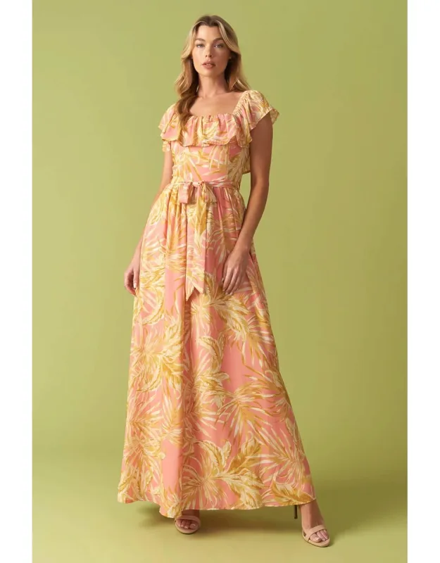The Art Of Balance Woven Midi Dress