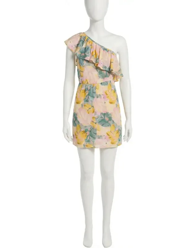 One Shoulder Mini Dress
