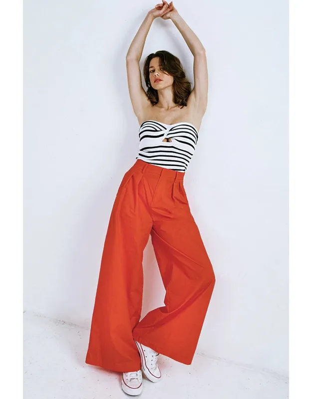 Poplin Pants