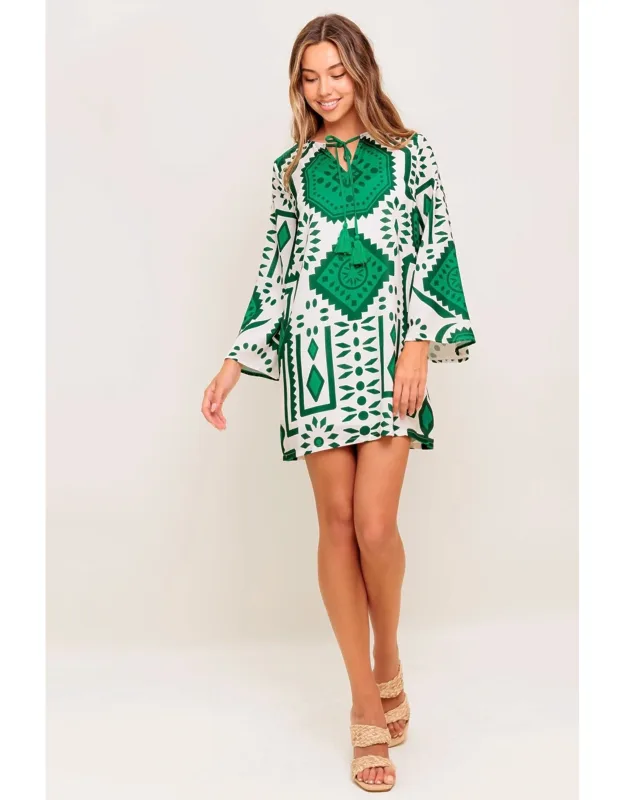 Terra Tunic Woven Mini Dress
