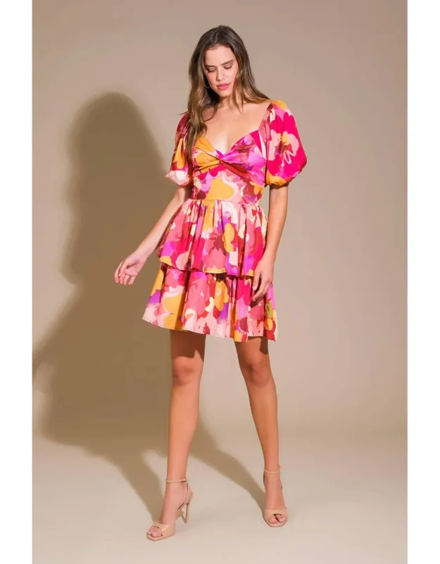 Whimsical Beauty Woven Mini Dress
