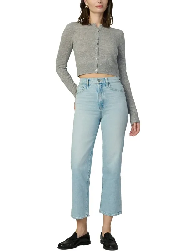 Cropped Straight Jeans