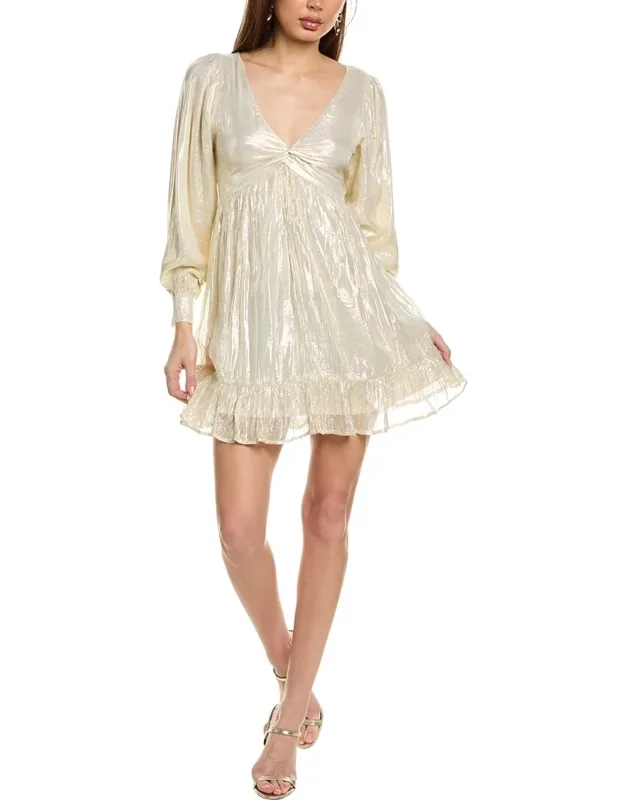 Lurex Mini Dress