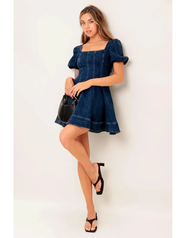 Denim Mini Dress