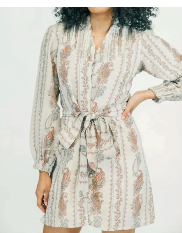 Dress In Paisley Garden