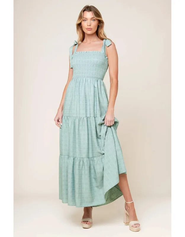Horizons Ahead Woven Maxi Dress