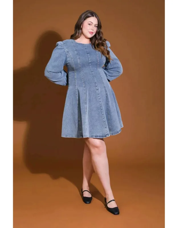 Sweetie Denim Mini Dress