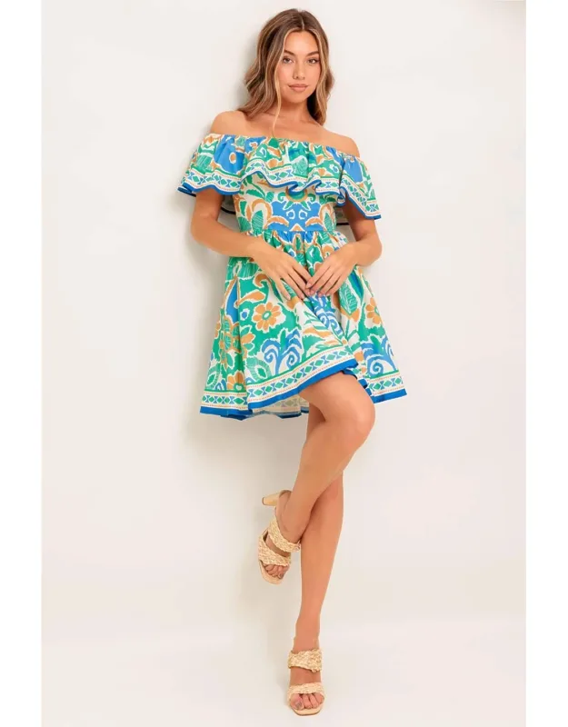 Coastal Love Woven Mini Dress
