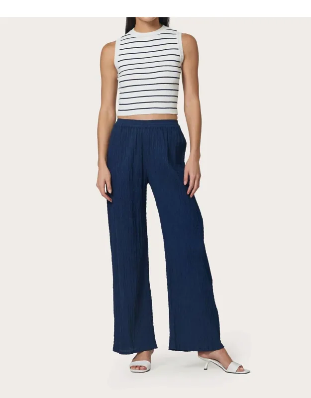 Slip On Wide Leg Pants