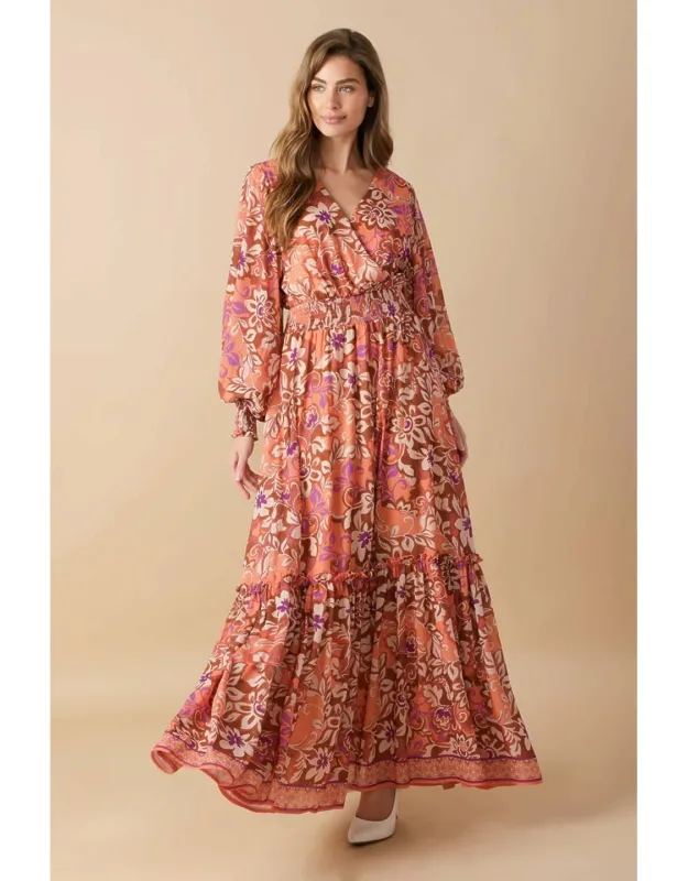 Whispering Willows Woven Maxi Dress