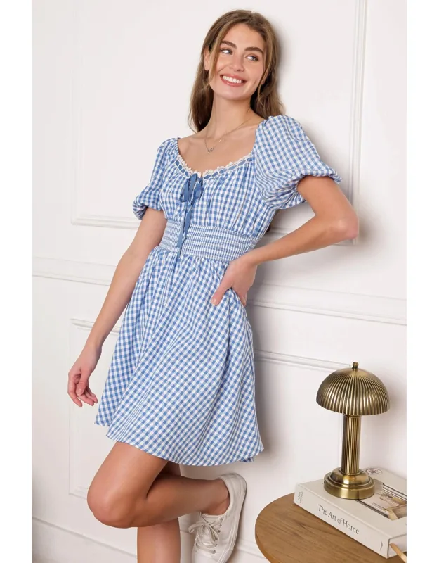 Breeze Through Paradise Woven Mini Dress