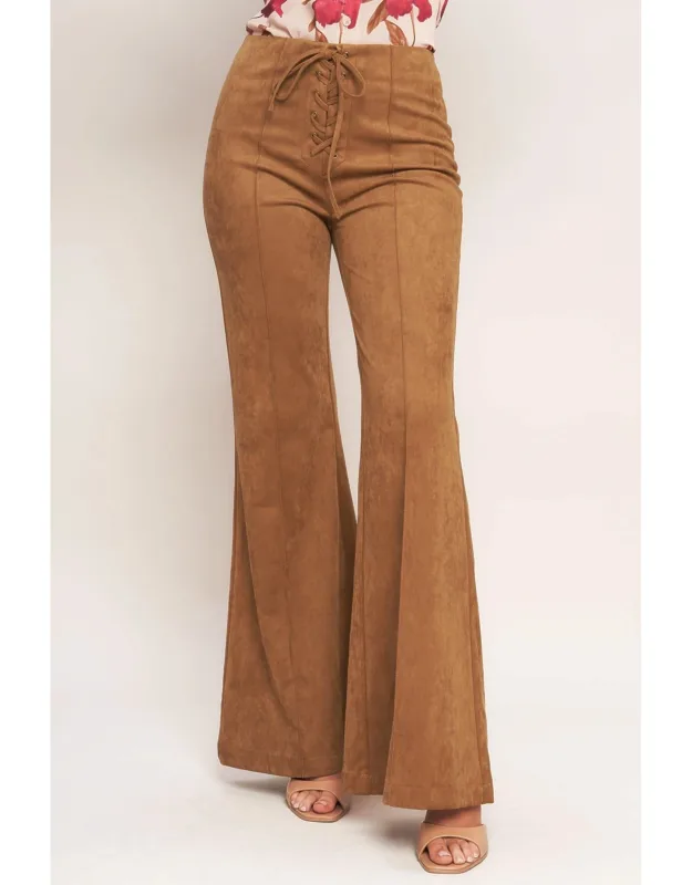 Wild Honey Faux Suede Pants