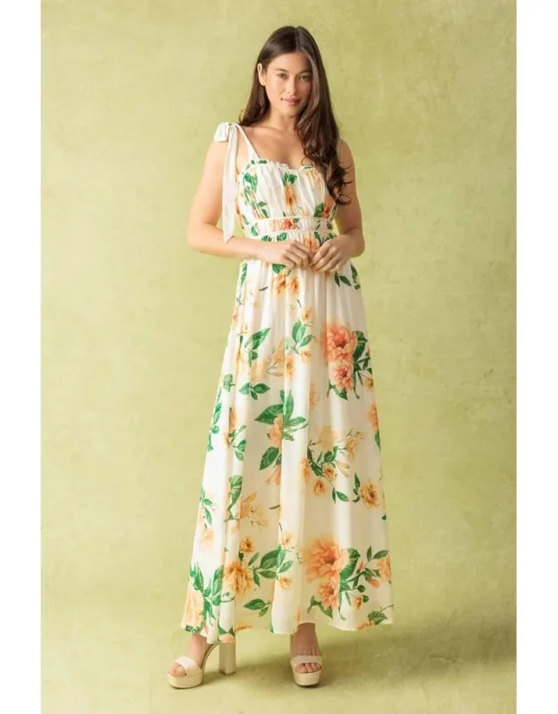 A Perfect Match Woven Maxi Dress
