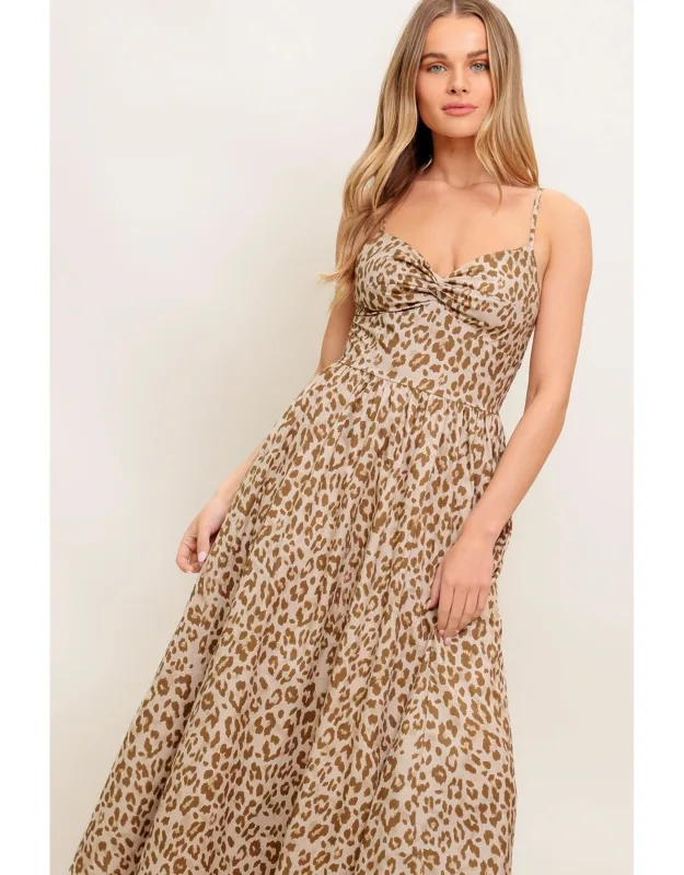 Tender Touch Woven Midi Dress