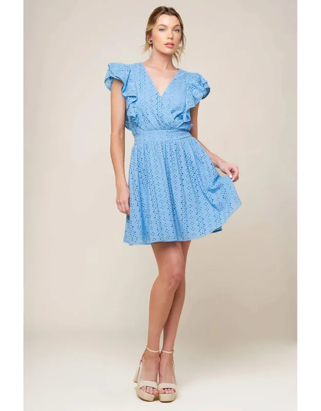 Keep Me Close Woven Mini Dress