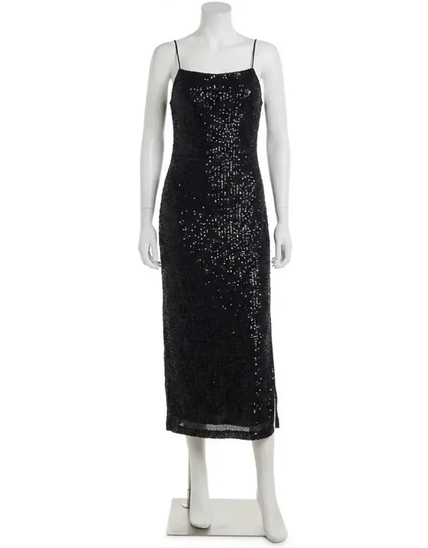 Sequin Midi Dress