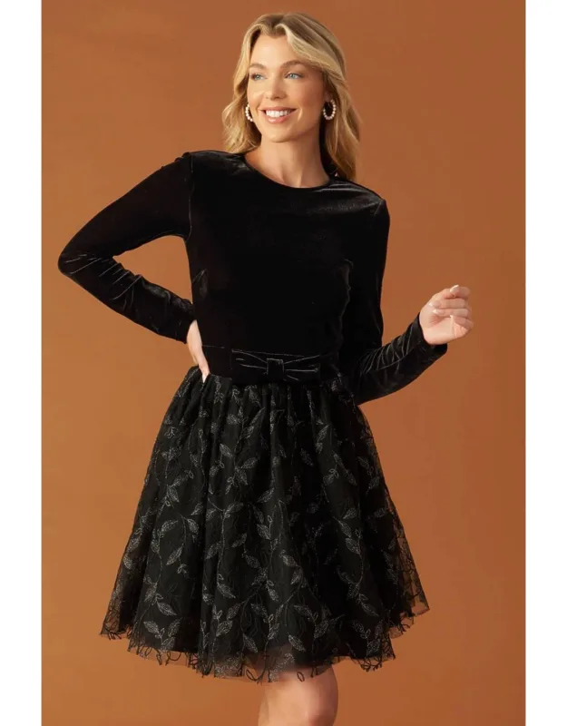 Cafe Conversation Woven Mini Dress