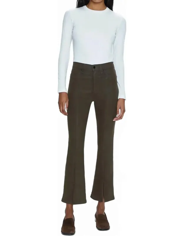 Lennon Slit Crop Bootcut Jeans