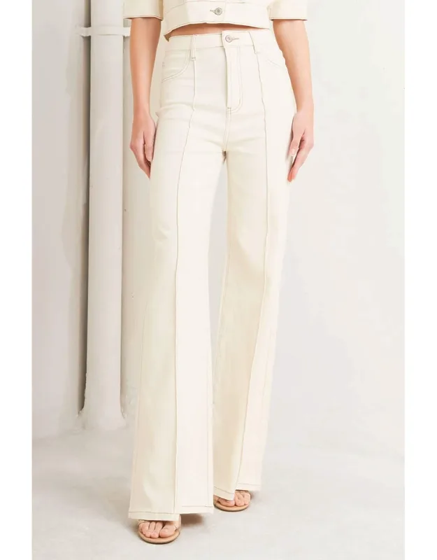 Modern Neutral Twill Pants