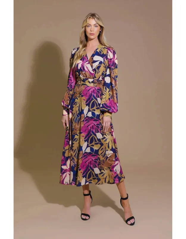 Lost In Your Eyes Woven Midi Dress