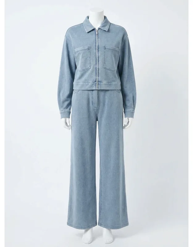 Entourage Knit Denim Pants